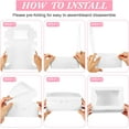 thumbnail image 4 of 100 Pcs 8 Inch Bakery Boxes 8 x 6 x 2.5 Inch Cookie Pastry Boxes with 2 Style Window for Cookie Treat Chocolate Strawberries Cupcakes Candy Muffins(White), 4 of 6