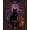 Purple, Pattern 3, variant on ODIKA 8'x10' Washable Area Rug Purple Gold Mystical Night and Celestial Enchanted Forest Theme with Starry for Living Room, Under Sectional, Family , Durable, Non-Slip
