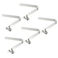 thumbnail image 1 of Uxcell 8.5x5.5mm Clips de resorte de botón hueco de bloqueo de pin único para tubo de carpa, paquete de 5, 1 of 6