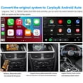 thumbnail image 2 of Road Top Wireless Carplay Android Auto for Audi S4 S5 A4 A5 (2009-2015) for Q5 (2009-2017) with 2GMMI, Carplay Retrofit Kit Decoder, MirrorLink, Camera, 2 of 5