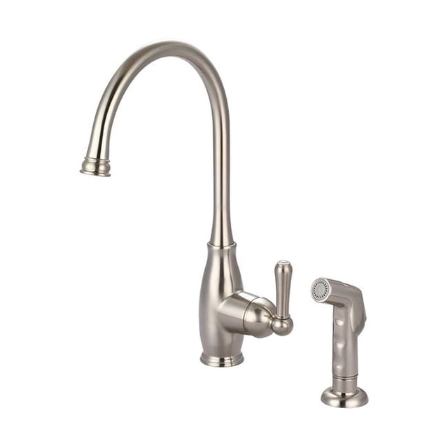 Accent K-5441-BN Single Handle Kitchen Faucet - Brushed Nickel