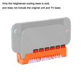 thumbnail image 1 of 3D Printed Cooling Stand for Switch2 Host, Stable Non-Deforming Hollow Heat Dissipation Base, Enhanced Airflow Dock, Easy-to-Use Support Accessory, Black, 1 of 8