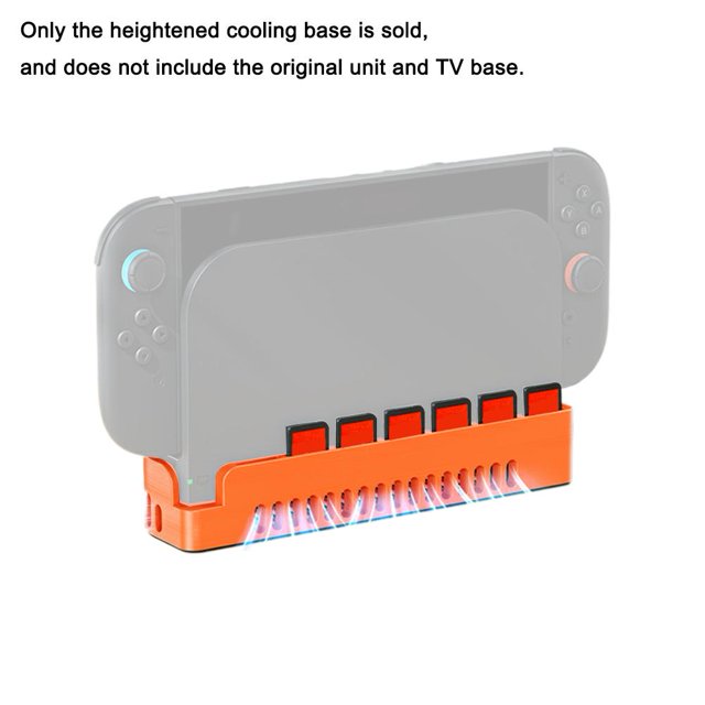 3D Printed Cooling Stand for Switch2 Host, Stable Non-Deforming Hollow Heat Dissipation Base, Enhanced Airflow Dock, Easy-to-Use Support Accessory, Black