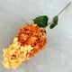 thumbnail image 1 of Nvzi Arbustos de hortensias en forma de cono, flores de primavera, plantas verdes y decoración del hogar 86 cm de largo (naranja), 1 of 5