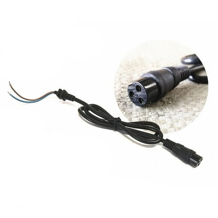 

Battery Charger Port 3 Pin Inline Connector Jack Socket Electric Scooter Supply Charging Cable