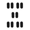 thumbnail image 3 of QualitChoice Hair Bang Fringe Holder Tape Adhesive Patch Clip Barber Styling Makeup Wash Tool black 5Set, 3 of 6