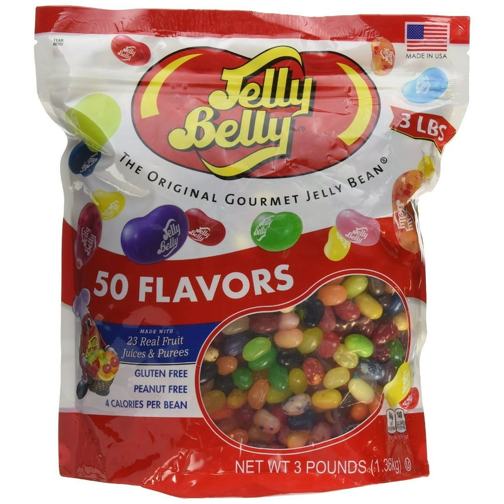 Jelly Belly Jelly Beans 50 Flavors 3 Pounds 2 Pack