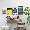 thumbnail image 4 of WE RESERVE THE RIGHT TO REFUSE SERVICE BILINGUAL Sign spanish office | Indoor/Outdoor | 12" Tall Plastic Sign, 4 of 5