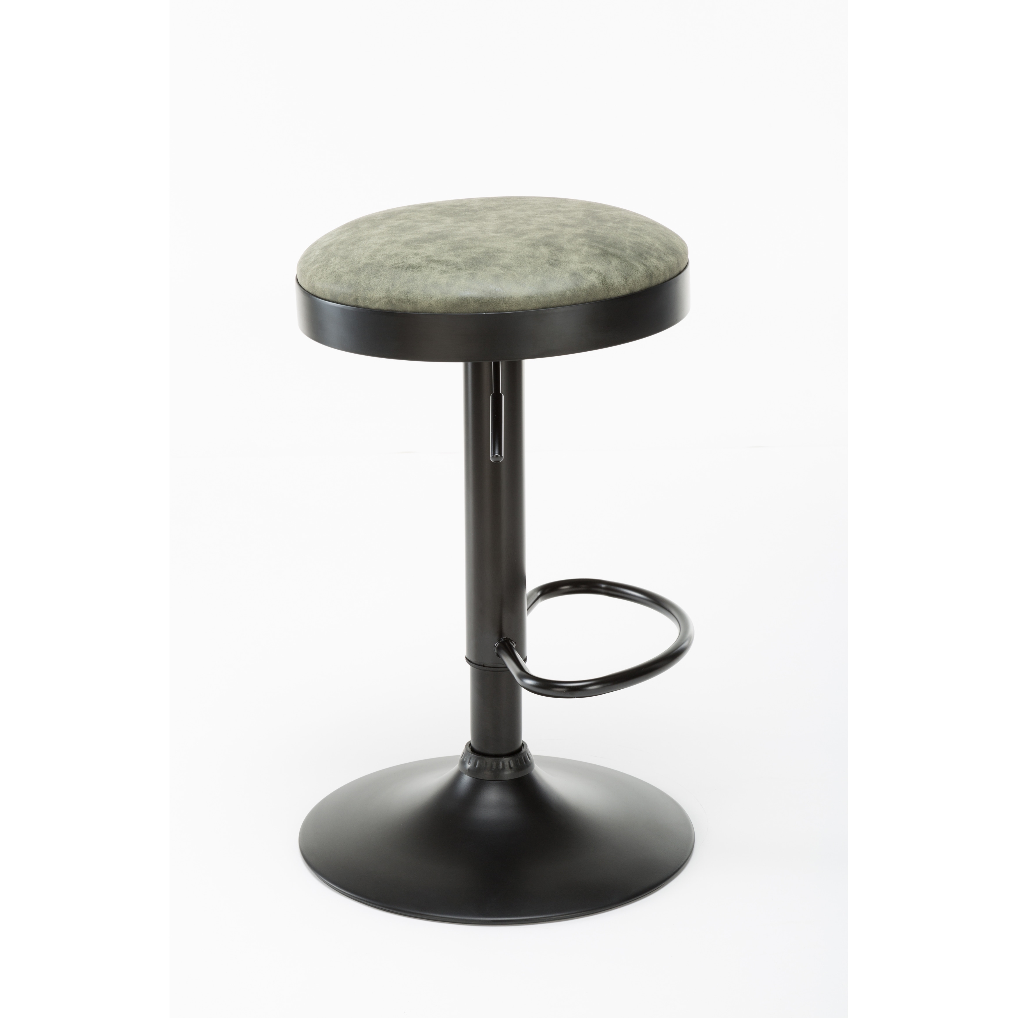 Boraam Copley Backless Adjustable Bar Stool, Black Base - Walmart.com ...