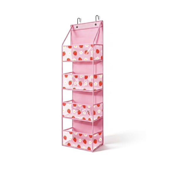 Multi-Layer Hanging Storage Organizer, PVC Foldable Wall Pocket for Living Room, Toy & Household Items