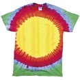 thumbnail image 1 of Colortone- Camiseta de manga corta gruesa teñida para niños/niñas (Rayo solar), 1 of 1