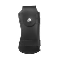Uxcell Leather Knife Sheath 5.6" x 2.6" Belt Loop Design for Carrying Folding Knife, Small Knife