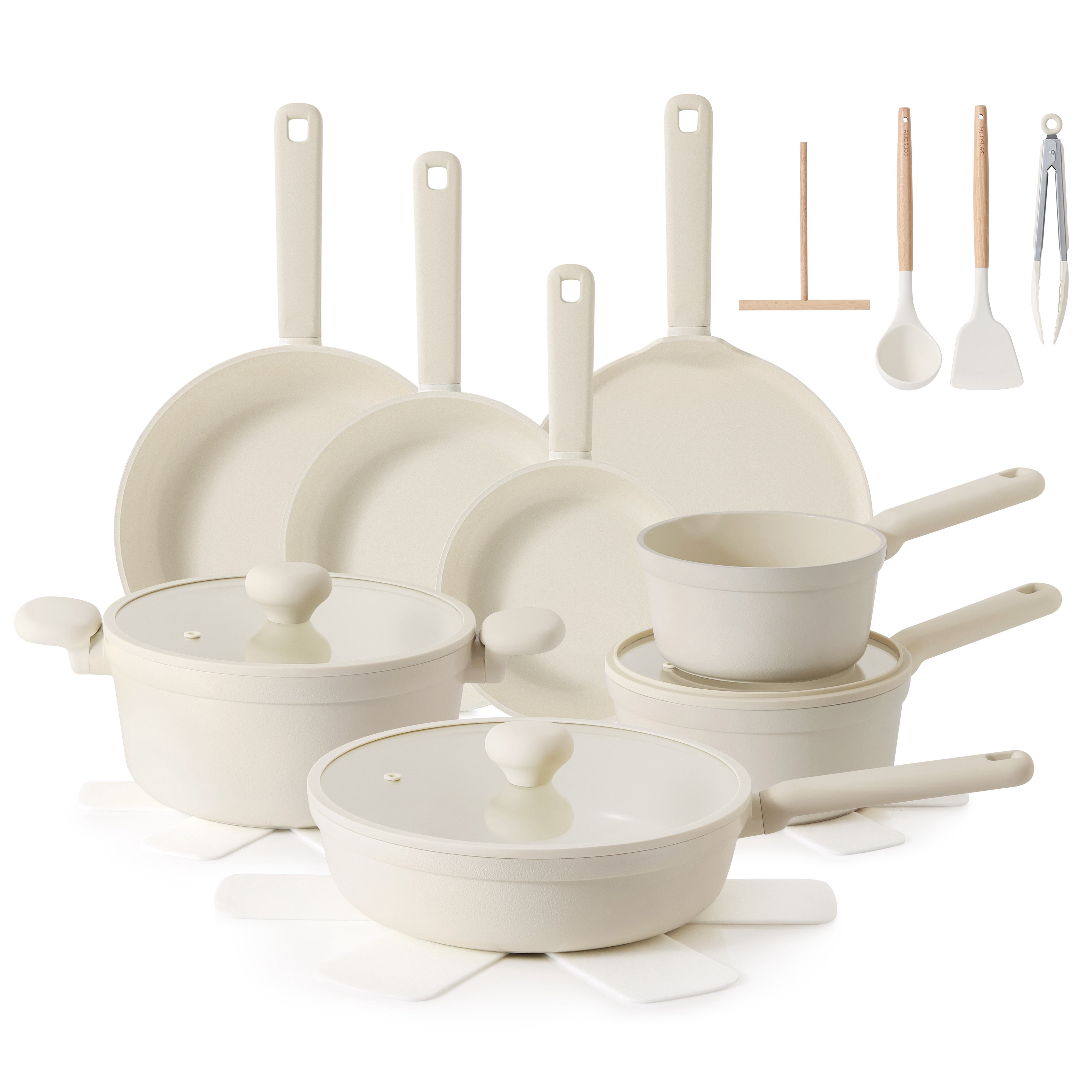 Ninja Ceramic 12-Piece Cookware Set, Nonstick Performance, PFOA