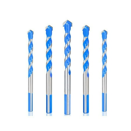 

Professional Set of 5 Multi Material Drill Bits (Percussion Drill Accessories)
