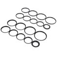thumbnail image 3 of 18Pcs Lens Filter Ring Adapter Step Up Down 37-82mm Set For Camera,18 x Lens Filter Ring Adapter,Black, 3 of 8