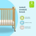 thumbnail image 4 of daVinci Jenny Lind 3-in-1 Convertible Stationary Crib in Honey Finish, 4 of 7