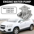 thumbnail image 2 of Bomba de agua Unique Bargains para Chevrolet Tracker 1999-2008 No.1740077810/1740077812/1740077813 con kit de juntas, 2 of 6