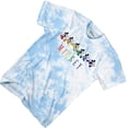 thumbnail image 3 of Disney Men’s Mickey Mouse Shirt, Classic Cartoon Printed Mickey Mouse T-shirt Light Blue Dye – XL, 3 of 4