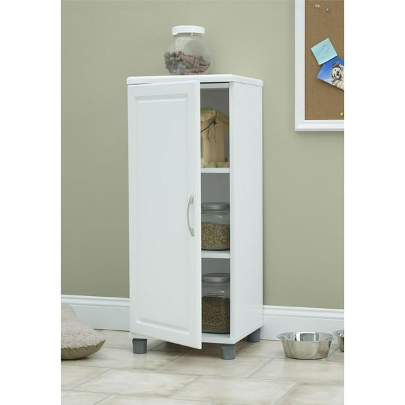 Kendall 16" Stackable Storage Cabinet, White