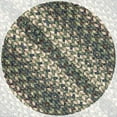 thumbnail image 5 of Homespice Decor 300874 27 x 45 in. Oval Cedar Ridge Ultra Durable Braided Rug, Green, 5 of 5