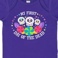 thumbnail image 4 of Inktastic My 1st Day of the Dead with Sugar Skulls and Flowers Boys or Girls Baby Bodysuit, 4 of 5