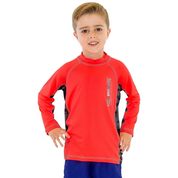 Playera deportiva para nino con proteccion solar UPF50 Walmart en linea