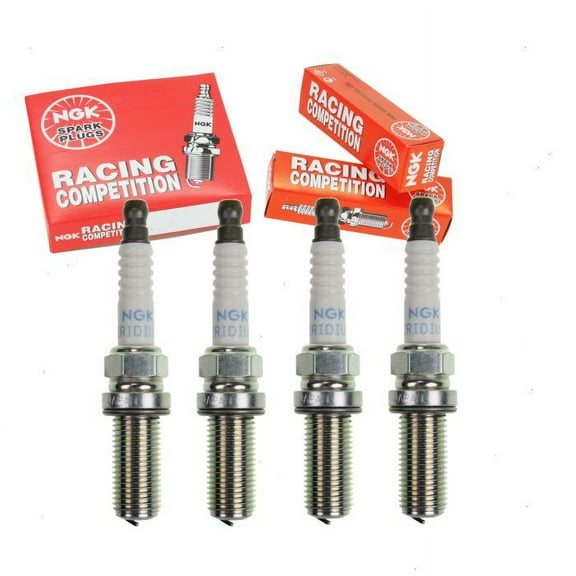 4 pc NGK 97278 Racing Spark Plugs for Ignition Wire Secondary