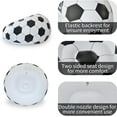 thumbnail image 4 of Cartoon Style Inflatable Folding Chair Football Pattern Outdoor Inflatable Stools, 4 of 6