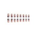 thumbnail image 2 of Acrílico cuadrado Blruyci de Press on Nails, color rosa claro, 24 unidades, 2 of 7