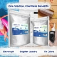 thumbnail image 3 of My Garden Pool Soda Ash - pH Increaser for Crystal-Clear Waters, Laundry Booster, Tie Dye Fixer - Elevate Your Pool and Projects with Sodium Carbonate 5 lbs, 3 of 7