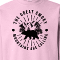 thumbnail image 3 of Inktastic The Great Smoky Mountains Are Calling Adult Sweatshirt, 3 of 4