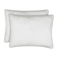 thumbnail image 5 of Vue Elements Larking 3 Piece 100% Cotton Duvet Set - Full/Queen - Bright White, 5 of 6