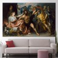 thumbnail image 2 of Famous Canvas Art, Reproduction Canvas, Oil Painting Print, Samson and Delilah, Van Dyck Wall Decor, Classic Canvas, Vintage Wall Decor, Canvas Wall Decor - 3P-Gallery Wrapped, 2 of 9