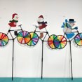 thumbnail image 4 of Tienda de fábrica, regalos de promoción para niños, molino de viento giratorio de estilo navideño para jardín decorativo al aire libre, 4 of 4