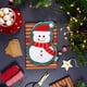 thumbnail image 5 of Christmas Hand Towel Cute Santa Tree Glove Snowman Deer Ultra Soft Thick Fleece Hanging Loop Drying Super, 5 of 6