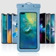 thumbnail image 5 of TPU Waterproof Phone Pouch Double Sealing, Cell Phone Dry Bags with Lanyard Fit up to 7.5" Devices, Protector Case for iPhone 15 14 13 12 11 Pro Max Plus XR, Galaxy S24 S23, 5 of 6