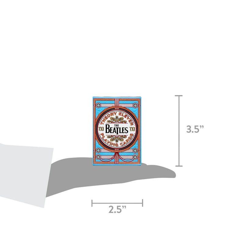 theory11 The Beatles Playing Cards (Blue) - Walmart.com