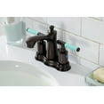 thumbnail image 3 of Kingston Brass FB7615CKL Kaiser 4 in. Centerset Bathroom Faucet with Pop-Up Drain, Oil Rubbed Bronze, 3 of 5