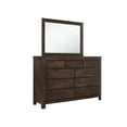 thumbnail image 3 of Wallace & Bay Bonilla Gray Brown Dresser with Rustic Finish And Nine Drawers, 3 of 8