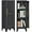 46''h Locker-black, variant on Metal Locker Storage Cabinet, Lockable Employees Metal Locker Cabinet with Door, 46''H Home Office Storage Lockers, Small Locker Cabinet for Office, School, Gym, Bedroom