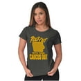 thumbnail image 3 of Iowa Shape Rock Out Caucus Funny Womens Slim Fit Graphic Tee Brisco Brands M, 3 of 4