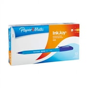 Paper Mate InkJoy 100 Stick Pen, 1mm, Blue Ink, DZ - PAP1783152