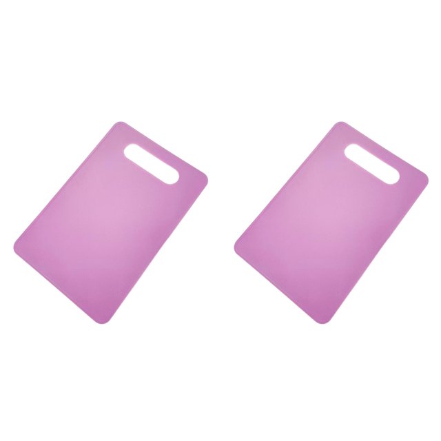 (2-Pack) Rinsvye Nonslip Plastic Chopping Board Cooker Set Stainless Food Cutting Block Mat Cooker Set Tool Kitchen Cook Supplies