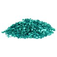 thumbnail image 3 of Triturado Vidrio Chips 100g/3.5oz 2mm-4mm Irregular Metálico Brillante Vidrio para Artesanía Bricolaje Jarrón Relleno Epoxi Resina Decoración, Cian, 3 of 5
