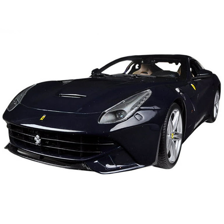 Ferrari F12 Berlinetta Blue 1/18 Diecast Model Car by Hot Wheels