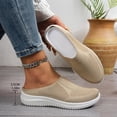 thumbnail image 3 of CAIXAI Wide Toe Box Shoes Women Arch Support Women Sock Sneakers Classic Slip-On Women's Walking Shoes Mesh Knitted Mary Jane Flats Women Hands-Free Sock Shoe, 3 of 4