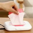thumbnail image 2 of Reusable Wipe Container Outdoor Travel Refillable Wipe Holder Wipes Dispenser Portable Wipe Holder Baby Wipe Box Case, 2 of 8
