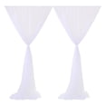 thumbnail image 2 of Cortinas de malla drapeadas ANGGREK decoración de pantalla de ventana 1,5 × 3 m, 2 of 8
