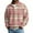 Pink, variant on OIOLOYJM Mens Waffle Polo Shirts 2026 Casual Plaid Long Length Sleeve Knit Button Up Golf Shirts Basic Muscle Fit T Shirts Spring Gym Athletic Pullover Saffron S