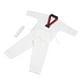 thumbnail image 4 of Uniforme de Taekwondo para niños con cinturón de poliéster y algodón, transpirable, suave, uniforme de karate deportivo para niños para entrenamiento de artes marciales para niños y niñas S, 4 of 15